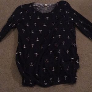 J Crew sweater!! Navy blue